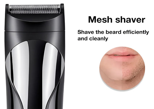 SHIINON SH-1711, Face, Hair and Body - Multi Grooming Kit sh 1711 Hair Trimmer, Beard Trimmer, Ear &amp; Nose Trimmer Head Shaver Full Body Grooming Kit (random color)
