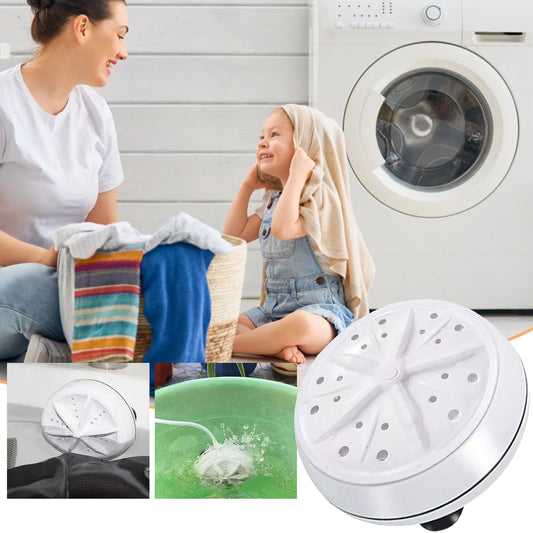 🔥 Portable Mini Washing Machine – Fast Cleaning | Compact Design | Easy to Use