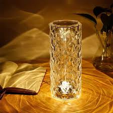 🔥 Crystal Diamond Touch Lamp – RGB Colors | Remote Control | Rechargeable LED Light | Free Delivery | Ably Mart