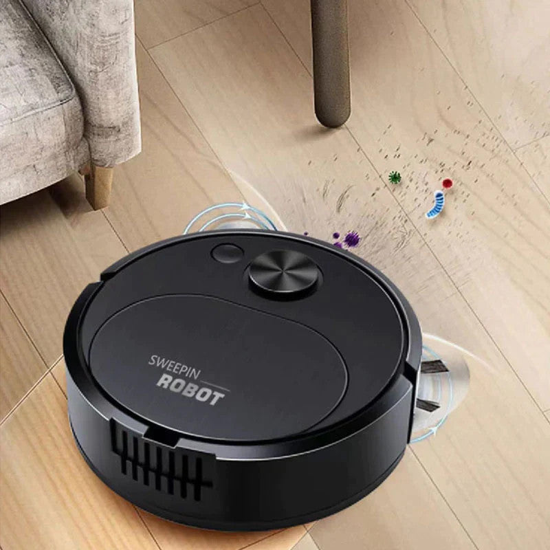 🔥Automatic Vacuum Sweeping Robot – Smart Cleaning | Powerful Suction | Wireless Auto Cleaner